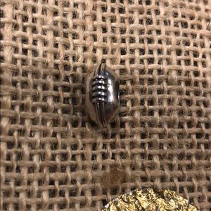 Football charm, pandora compatible